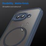 Coque Techsuit HaloFrost II MagSafe pour Google Pixel 9a - Navy Blue – Image 4