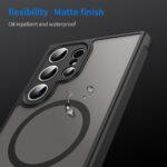 Coque Techsuit HaloFrost II MagSafe pour Samsung Galaxy S24 Ultra - Black – Image 6