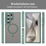 Coque Techsuit HaloFrost II MagSafe pour Samsung Galaxy S24 Ultra - Green – Image 3