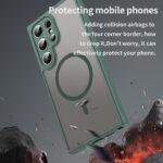 Coque Techsuit HaloFrost II MagSafe pour Samsung Galaxy S24 Ultra - Green – Image 4