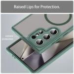 Coque Techsuit HaloFrost II MagSafe pour Samsung Galaxy S24 Ultra - Green – Image 5