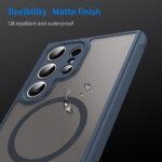 Coque Techsuit HaloFrost II MagSafe pour Samsung Galaxy S24 Ultra - Navy Blue – Image 6