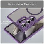 Coque Techsuit HaloFrost II MagSafe pour Samsung Galaxy S24 Ultra - Purple – Image 5