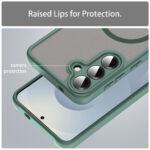 Coque Techsuit HaloFrost II MagSafe pour Samsung Galaxy S24 / S25 - Green – Image 4
