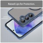 Coque Techsuit HaloFrost II MagSafe pour Samsung Galaxy A55 - Navy Blue – Image 4