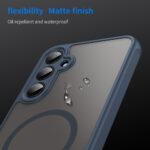 Coque Techsuit HaloFrost II MagSafe pour Samsung Galaxy A55 - Navy Blue – Image 5