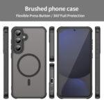 Coque Techsuit HaloFrost II MagSafe pour Samsung Galaxy S24 FE - Black – Image 5