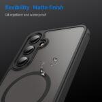 Coque Techsuit HaloFrost II MagSafe pour Samsung Galaxy S24 FE - Black – Image 6