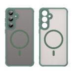 Coque Techsuit HaloFrost II MagSafe pour Samsung Galaxy S24 FE - Green – Image 2