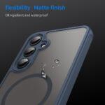 Coque Techsuit HaloFrost II MagSafe pour Samsung Galaxy S24 FE - Navy Blue – Image 6