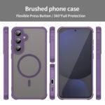 Coque Techsuit HaloFrost II MagSafe pour Samsung Galaxy S24 FE - Purple – Image 3