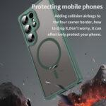 Coque Techsuit HaloFrost II MagSafe pour Samsung Galaxy S25 Ultra - Green – Image 4