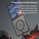 Coque Techsuit HaloFrost II MagSafe pour Samsung Galaxy Z Flip7 - Black – Image 4