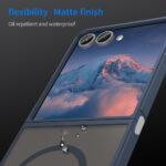 Coque Techsuit HaloFrost II MagSafe pour Samsung Galaxy Z Flip7 - Navy Blue – Image 6