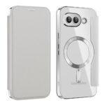 Étui portefeuille Techsuit SmartMag Book Case pour Google Pixel 9a - Gray – Image 2