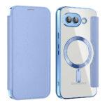 Étui portefeuille Techsuit SmartMag Book Case pour Google Pixel 9a - Light Blue – Image 2