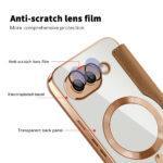 Étui portefeuille Techsuit SmartMag Book Case pour Google Pixel 9a - Brown – Image 3