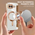 Étui portefeuille Techsuit SmartMag Book Case pour Google Pixel 9a - Brown – Image 6