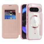Étui portefeuille Techsuit SmartMag Book Case pour Google Pixel 10 / 10 Pro - Pink