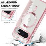 Étui portefeuille Techsuit SmartMag Book Case pour Google Pixel 10 / 10 Pro - Pink – Image 4