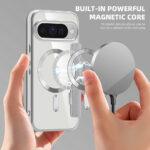 Étui portefeuille Techsuit SmartMag Book Case pour Google Pixel 10 / 10 Pro - Gray – Image 6