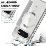 Étui portefeuille Techsuit SmartMag Book Case pour Google Pixel 10 / 10 Pro - Gray – Image 4