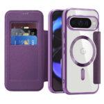 Étui portefeuille Techsuit SmartMag Book Case pour Google Pixel 10 / 10 Pro - Purple