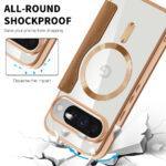 Étui portefeuille Techsuit SmartMag Book Case pour Google Pixel 10 Pro XL - Brown – Image 4