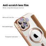 Étui portefeuille Techsuit SmartMag Book Case pour iPhone 12 Pro Max - Brown – Image 3