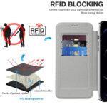 Étui portefeuille Techsuit SmartMag Book Case pour iPhone 12 Pro Max - Gray – Image 4