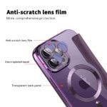 Étui portefeuille Techsuit SmartMag Book Case pour iPhone 12 Pro Max - Purple – Image 3