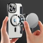 Étui portefeuille Techsuit SmartMag Book Case pour iPhone 12 Pro - Black – Image 6