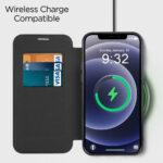 Étui portefeuille Techsuit SmartMag Book Case pour iPhone 12 - Purple – Image 5