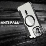 Étui portefeuille Techsuit SmartMag Book Case pour iPhone 12 - Brown – Image 6