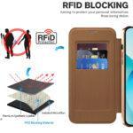 Étui portefeuille Techsuit SmartMag Book Case pour iPhone 13 - Brown – Image 4