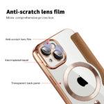 Étui portefeuille Techsuit SmartMag Book Case pour iPhone 13 - Brown – Image 3