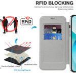 Étui portefeuille Techsuit SmartMag Book Case pour iPhone 13 - Gray – Image 4