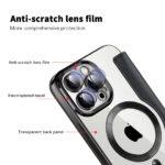 Étui portefeuille Techsuit SmartMag Book Case pour iPhone 13 Pro - Black – Image 3