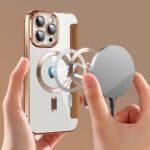 Étui portefeuille Techsuit SmartMag Book Case pour iPhone 13 Pro Max - Brown – Image 6