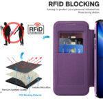 Étui portefeuille Techsuit SmartMag Book Case pour iPhone 13 Pro Max - Purple – Image 4