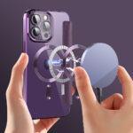 Étui portefeuille Techsuit SmartMag Book Case pour iPhone 13 Pro Max - Purple – Image 6