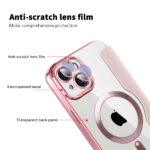 Étui portefeuille Techsuit SmartMag Book Case pour iPhone 14 Plus - Pink – Image 3