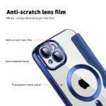 Étui portefeuille Techsuit SmartMag Book Case pour iPhone 14 Plus - Blue – Image 3