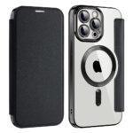 Étui portefeuille Techsuit SmartMag Book Case pour iPhone 14 Pro Max - Black – Image 2