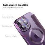 Étui portefeuille Techsuit SmartMag Book Case pour iPhone 14 Pro Max - Purple – Image 3