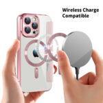 Étui portefeuille Techsuit SmartMag Book Case pour iPhone 15 Pro Max - Pink – Image 6