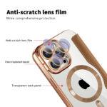 Étui portefeuille Techsuit SmartMag Book Case pour iPhone 15 Pro Max - Brown – Image 3