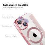 Étui portefeuille Techsuit SmartMag Book Case pour iPhone 15 Plus - Pink – Image 3