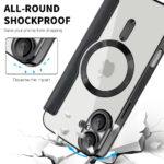 Étui portefeuille Techsuit SmartMag Book Case pour iPhone 16 - Black – Image 4