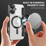 Étui portefeuille Techsuit SmartMag Book Case pour iPhone 16 - Black – Image 6